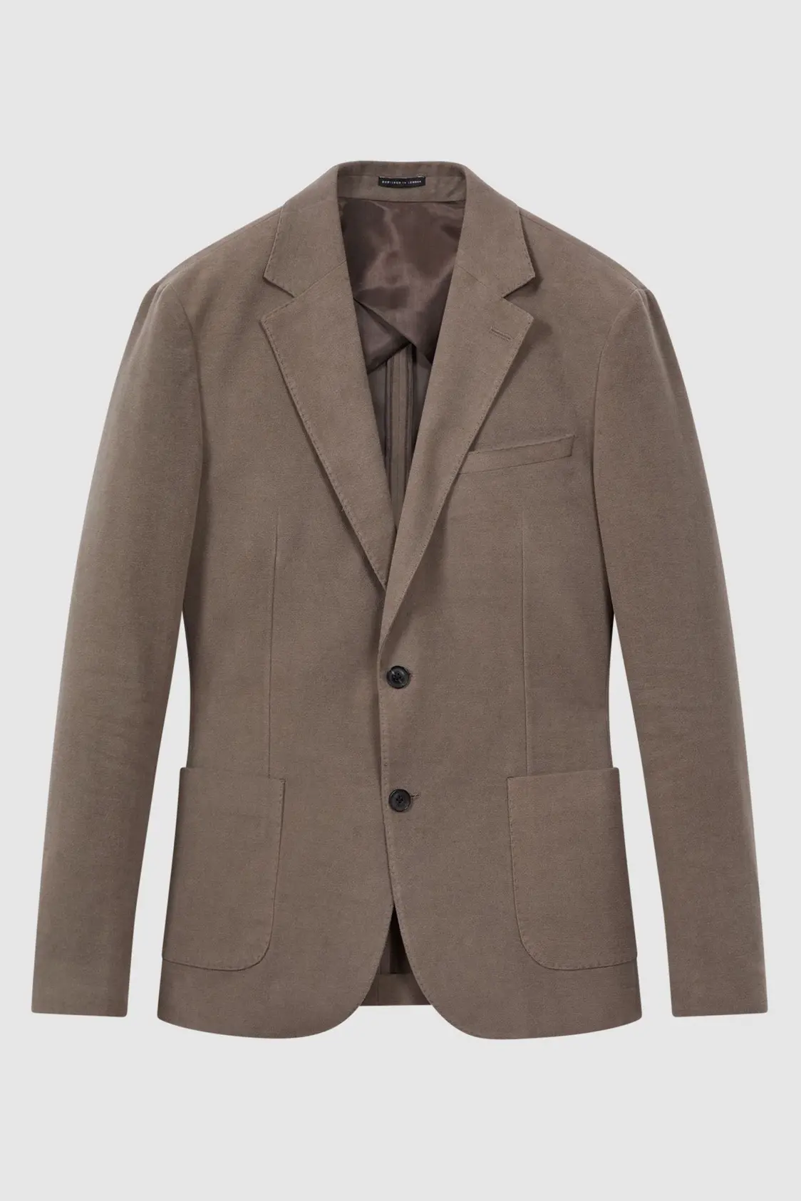 Blazer en Lin Taupe