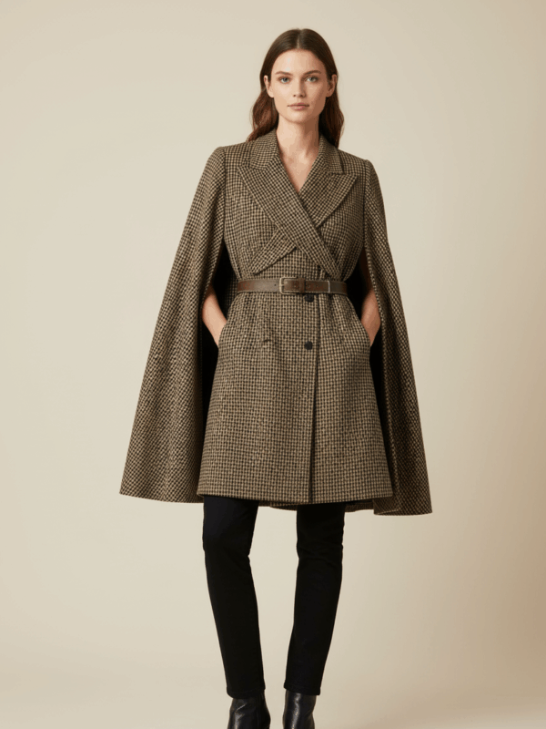 The 'Duchesse' Cape Blazer