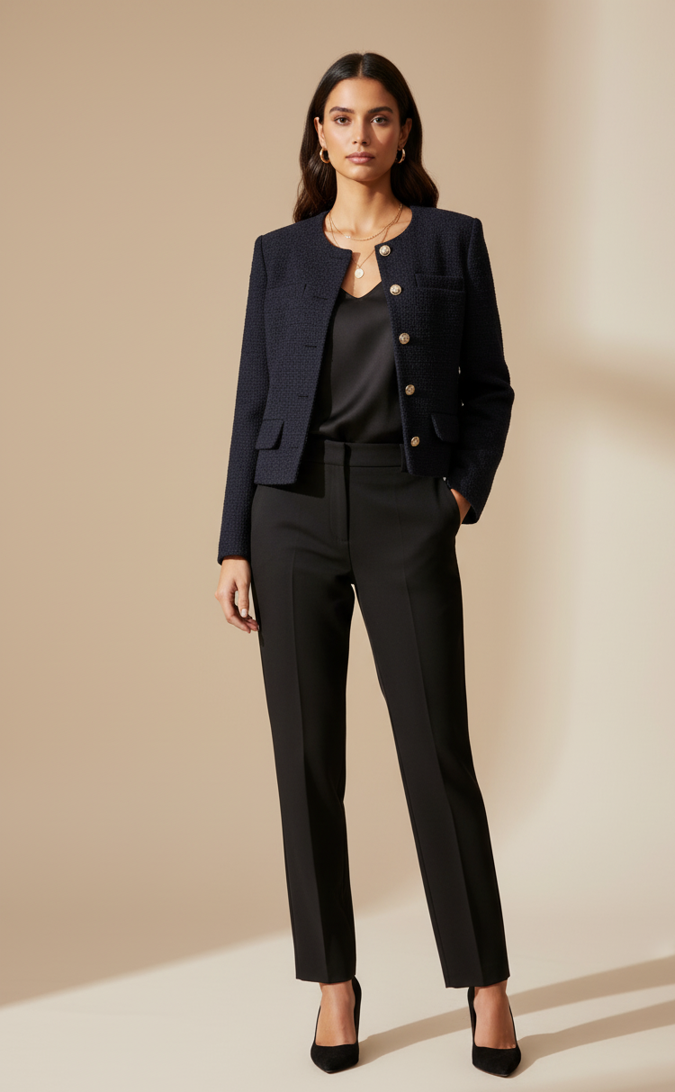 The "Rive Gauche" Tweed Jacket