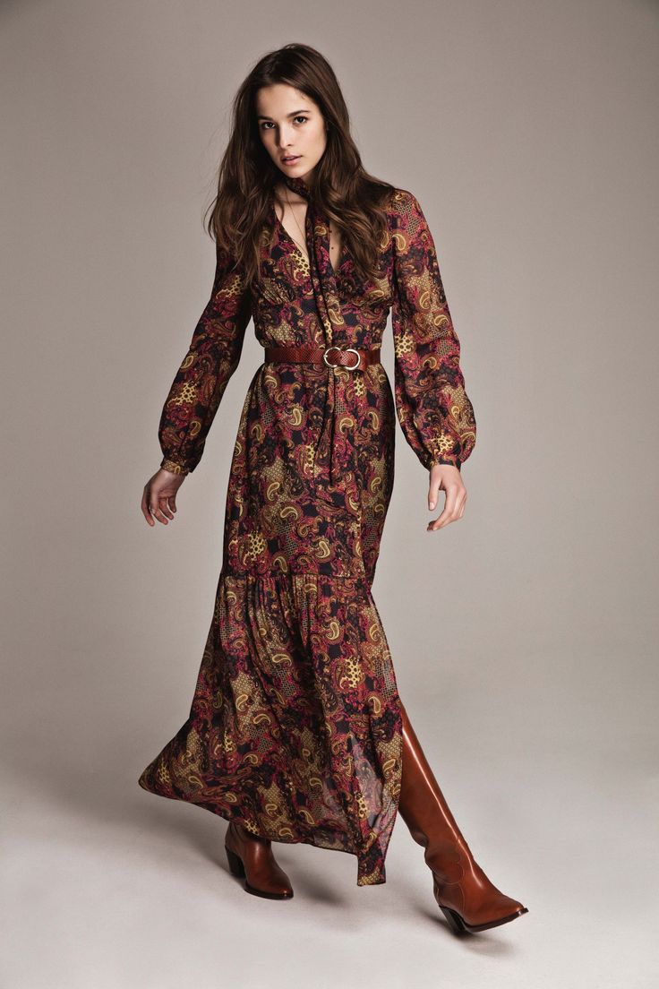 The "Boho Reverie" Maxi Dress