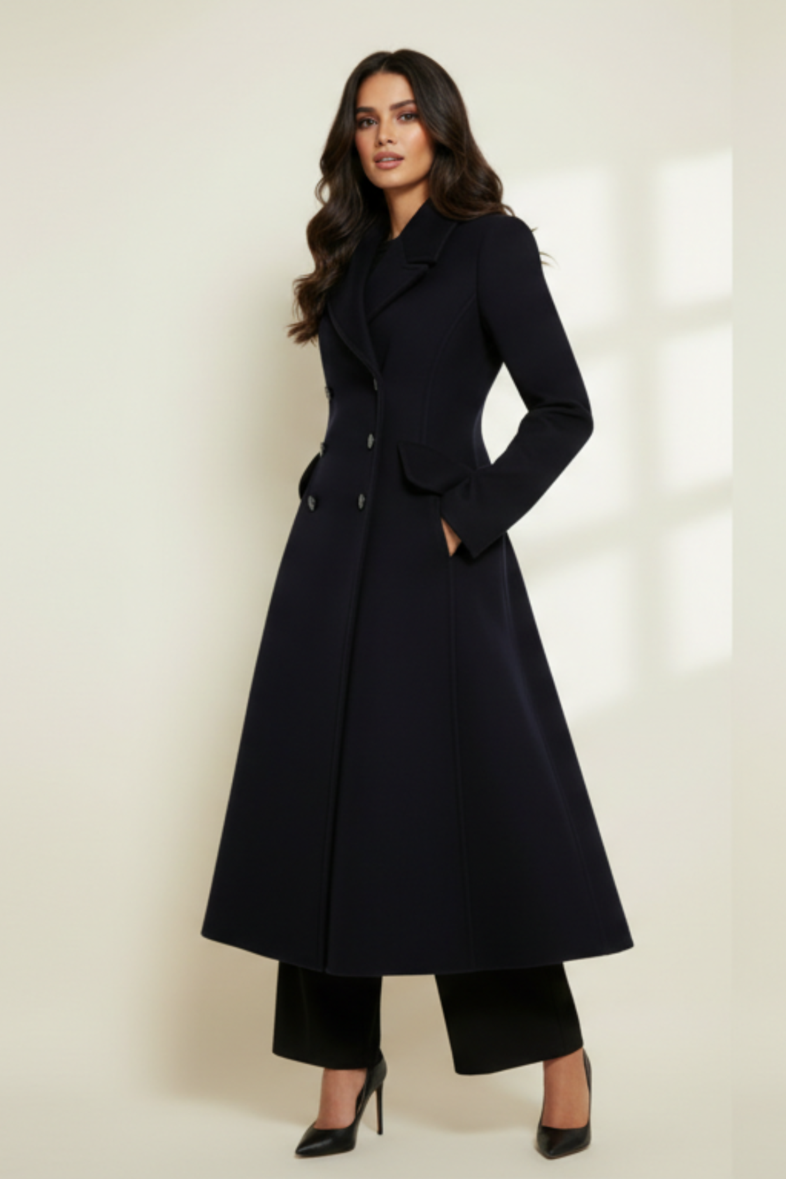 Le manteau "Couture Flare"