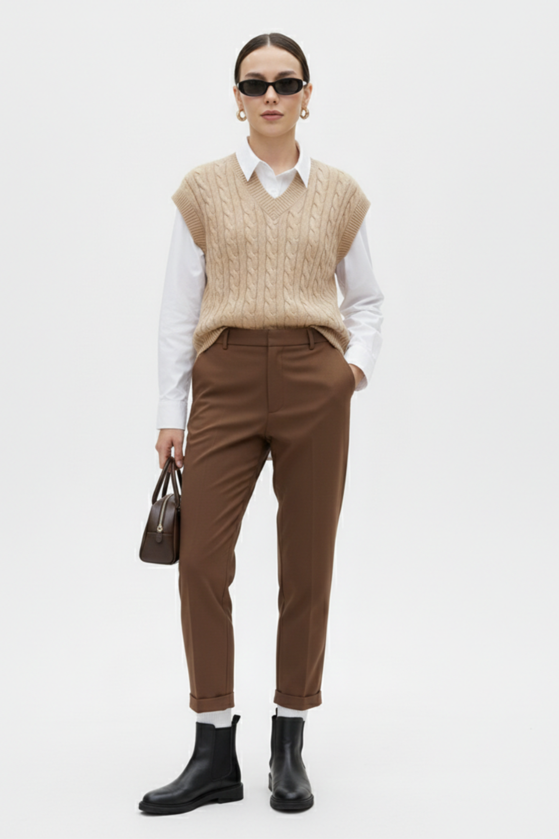 Pantalon Cigarette "Downtown Chic"