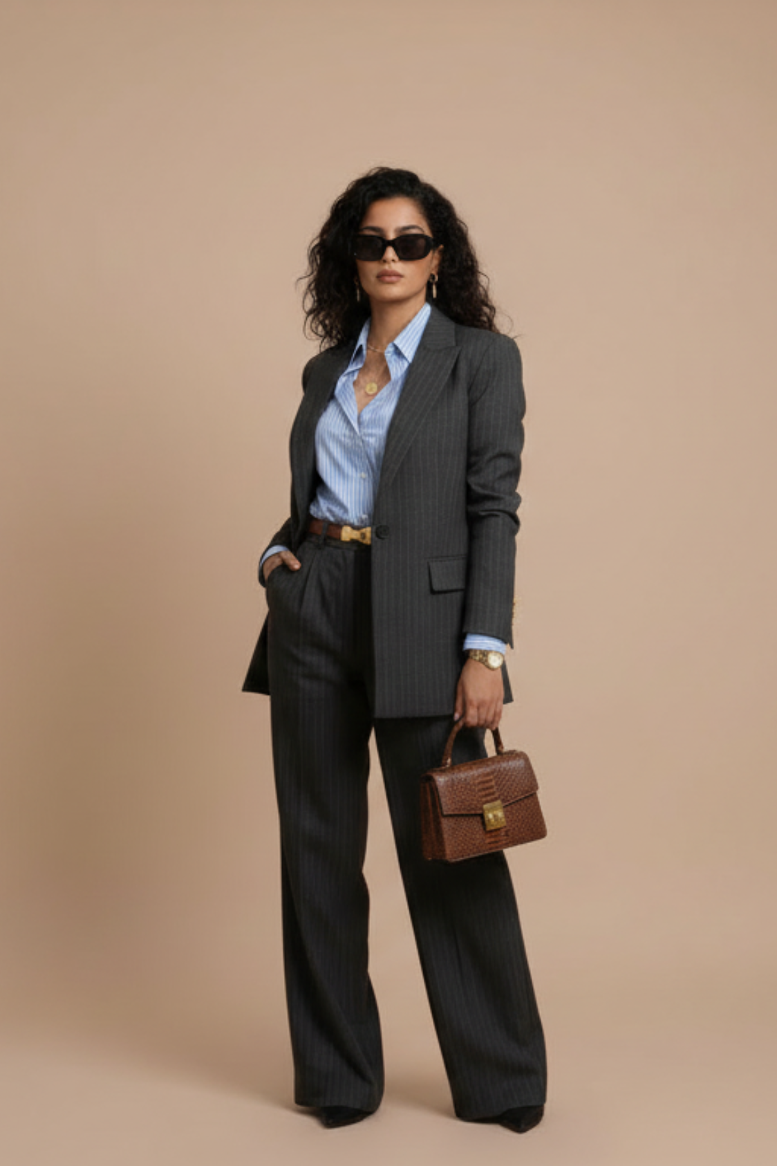 Pinstripe Gris — Le Costume Éditeur