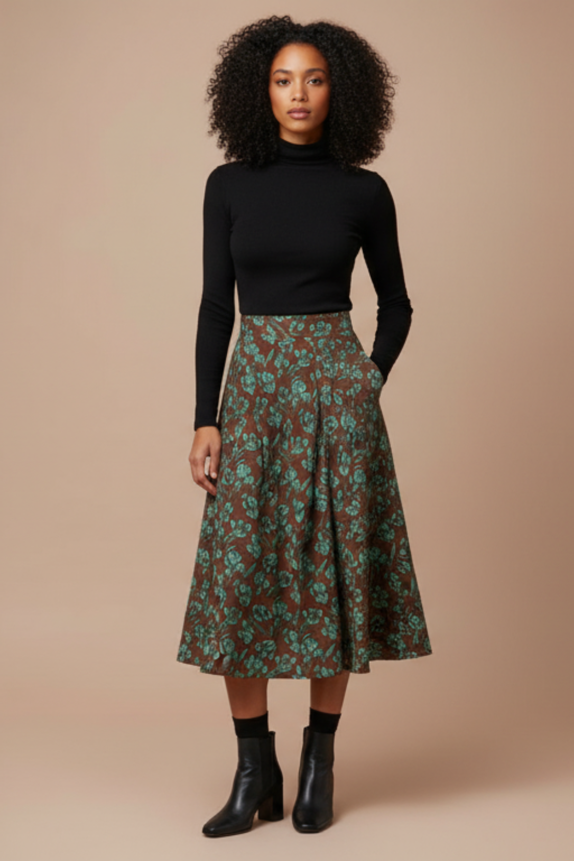 Nocturne Floral — Jupe Soleil